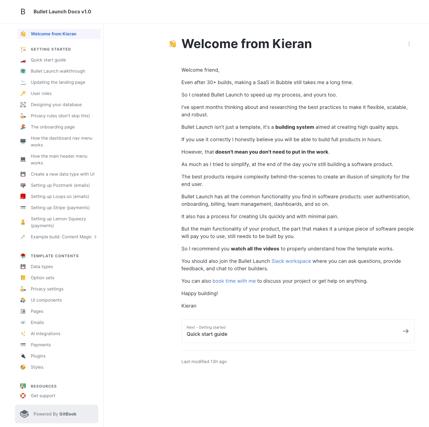 Comprehensive documentation