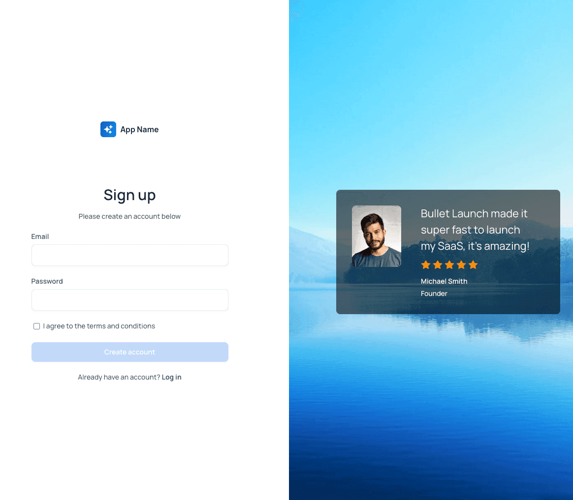 User authentication